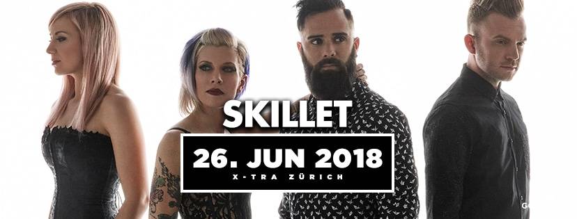 SKILLET im X-TRA Zürich