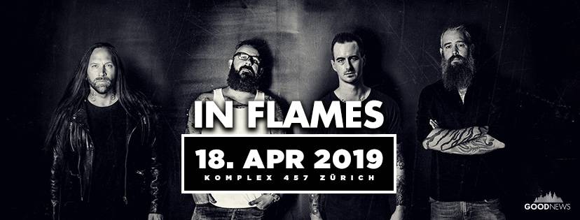 IN FLAMES im Komplex 457
