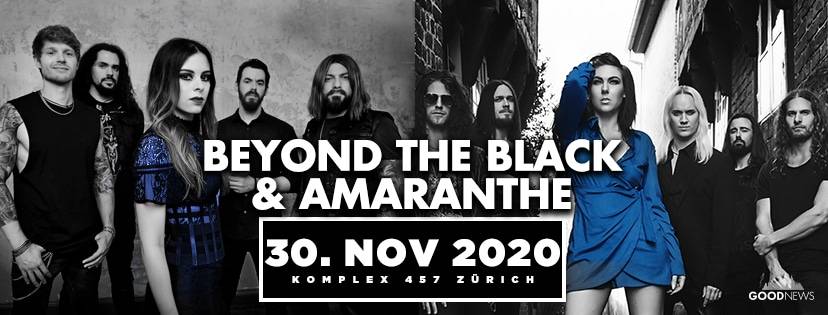 BEYOND THE BLACK und AMARANTHE im Komplex