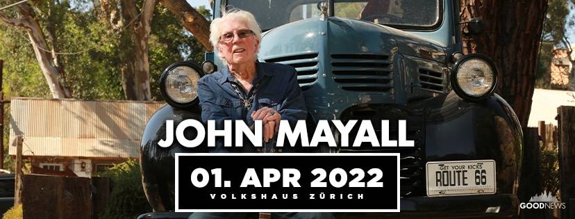 JOHN MAYALL – Blues Legende auf Farewell Tour