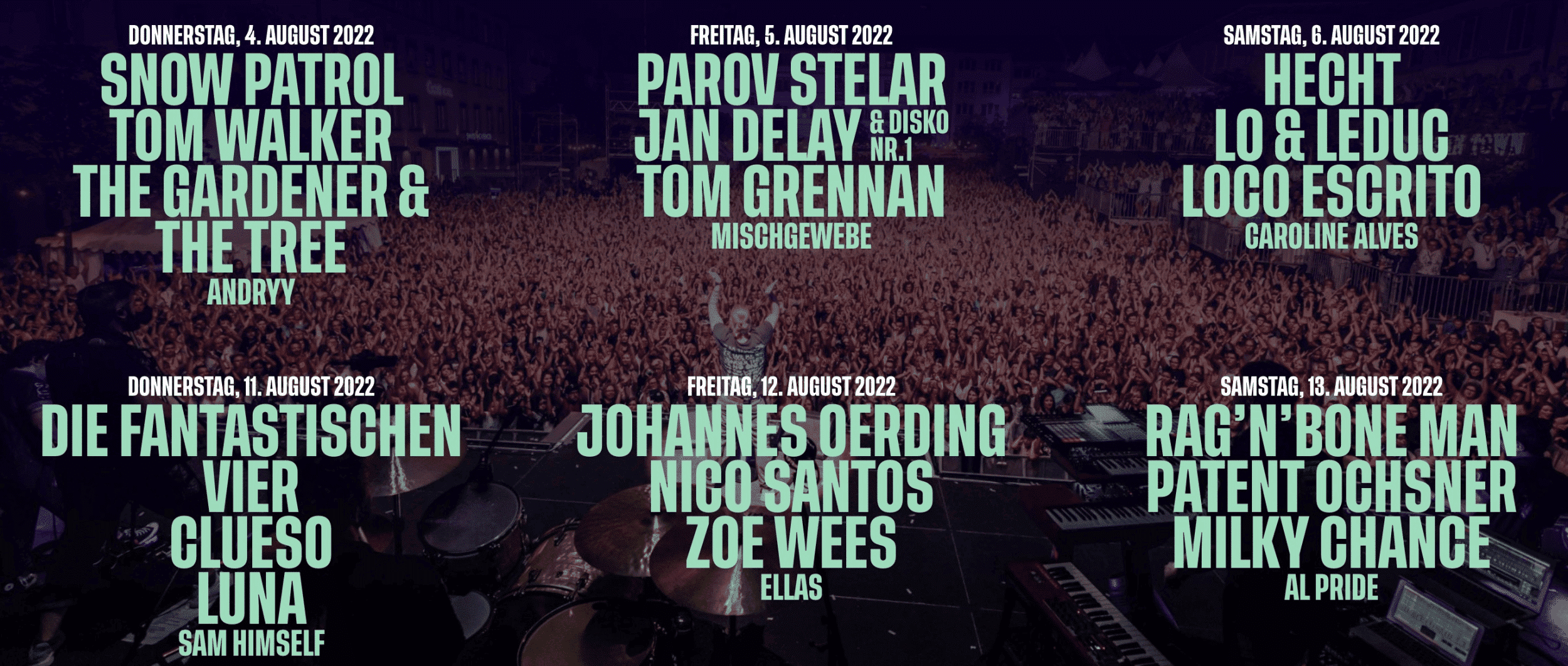 STARS IN TOWN – nicht vergessen!