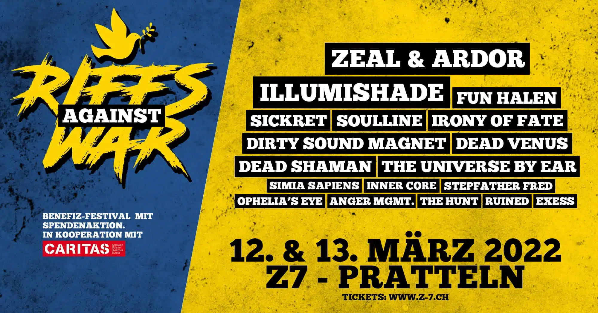 UKRAINE – Riffs Against War im Z7