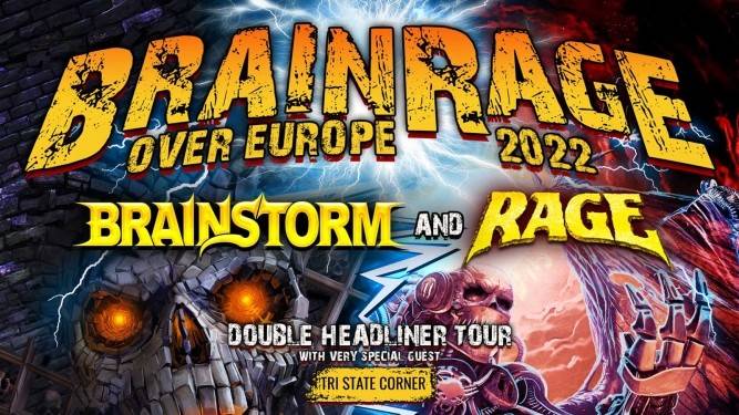 BRAINRAGE-Tour – RAGE und BRAINSTORM rocken gemeinsam!