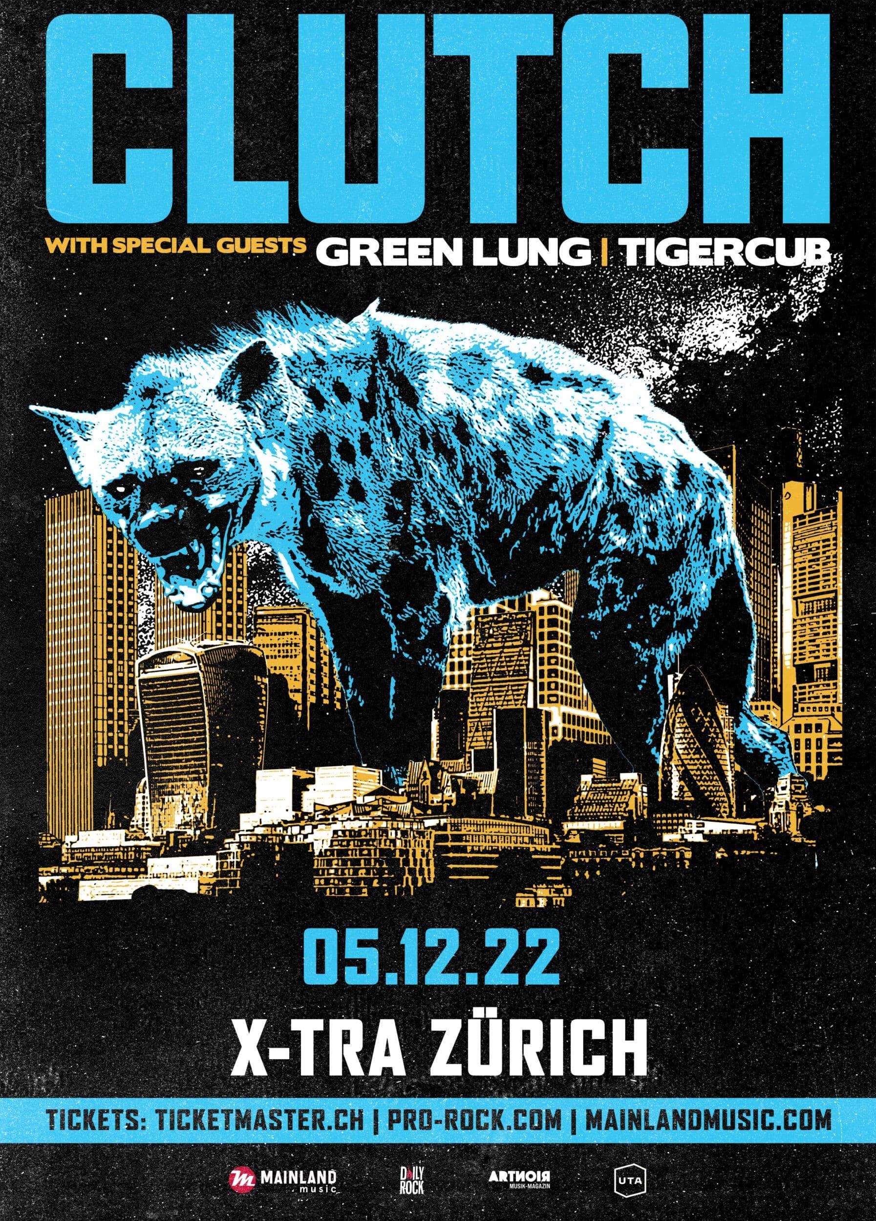 CLUTCH im Xtra – wir verlosen zwei mal zwei Tickets!