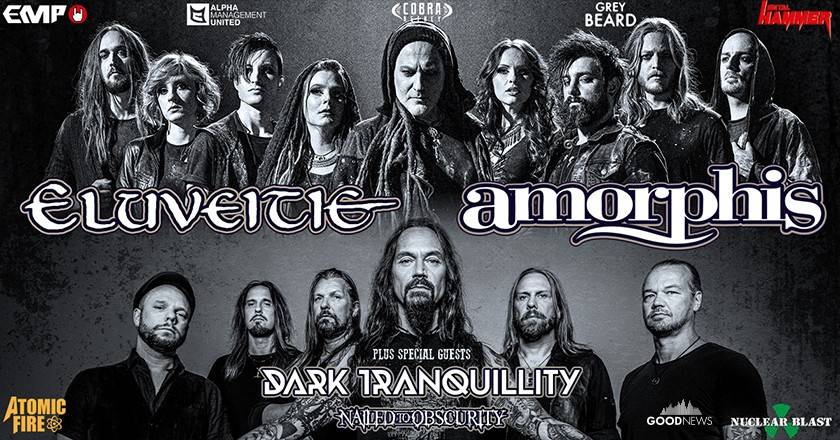 ELUVEITIE und AMORPHIS im Komplex