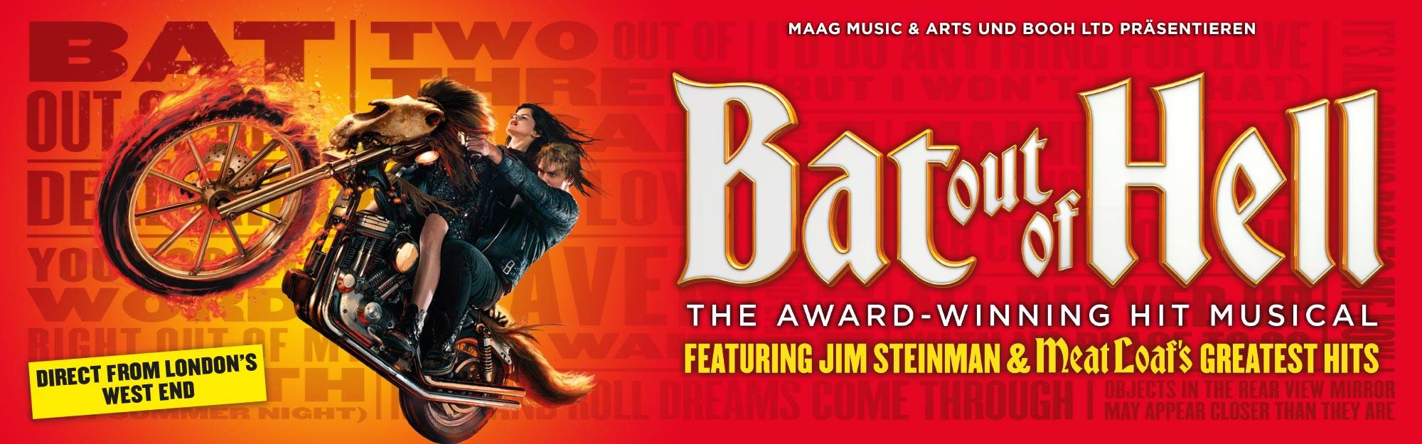 „Bat Out Of Hell“ – Kultmusical in Zürich