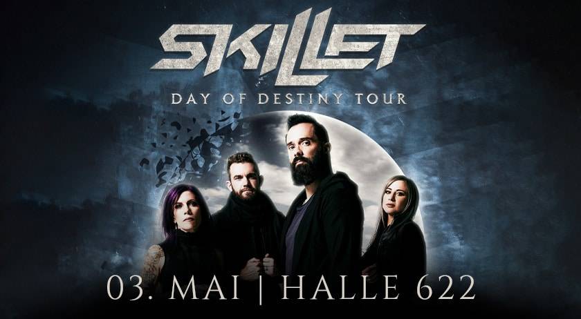 SKILLET am 03.05.23 zurück in der Schweiz