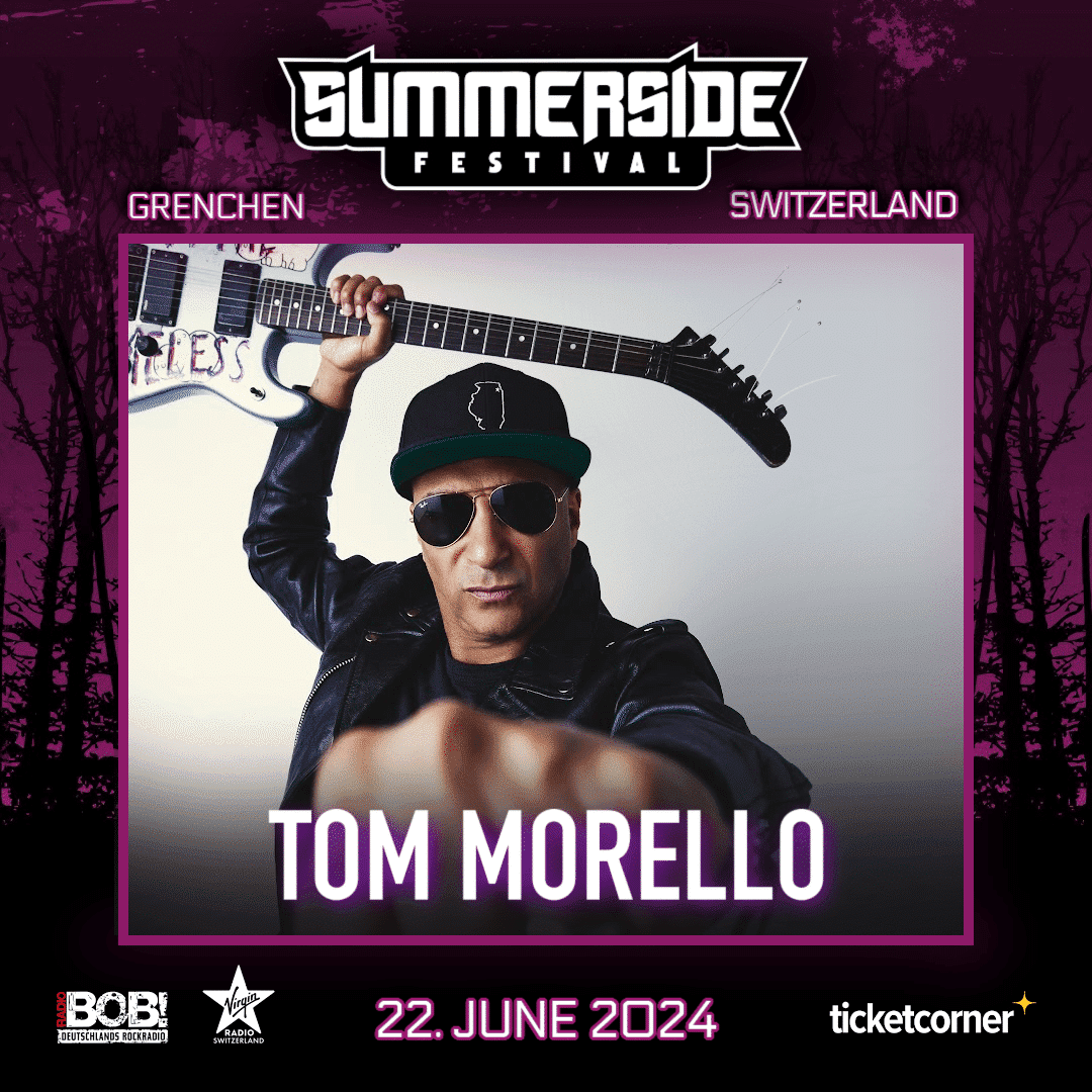 New Week – New Band – TOM MORELLO am Summerside