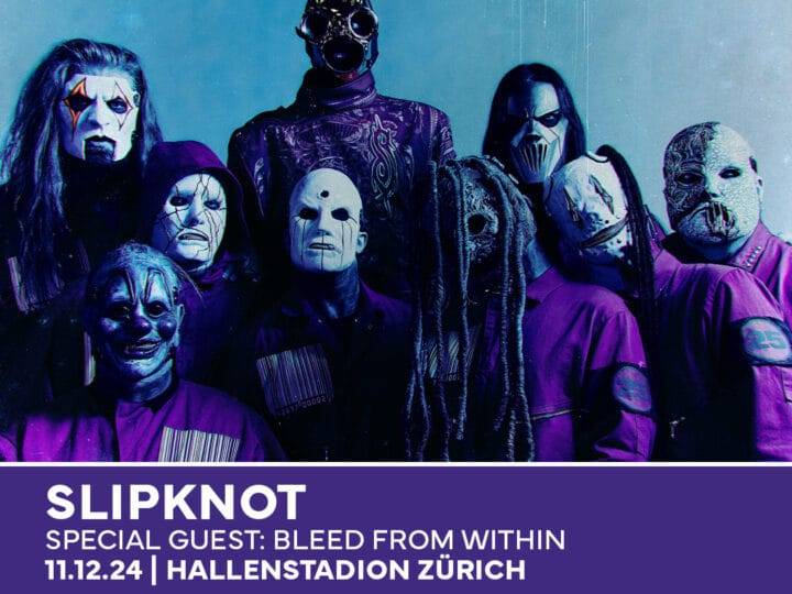 SLIPKNOT – low ticket alert!