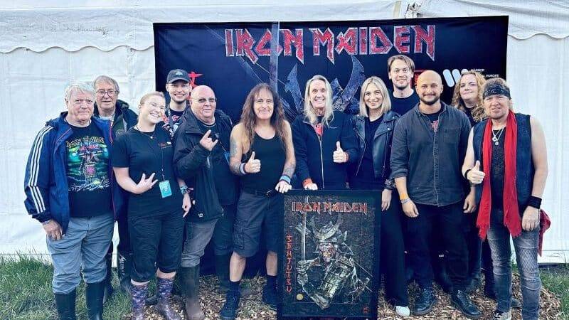 IRON MAIDEN holen Gold für „Senjutsu“