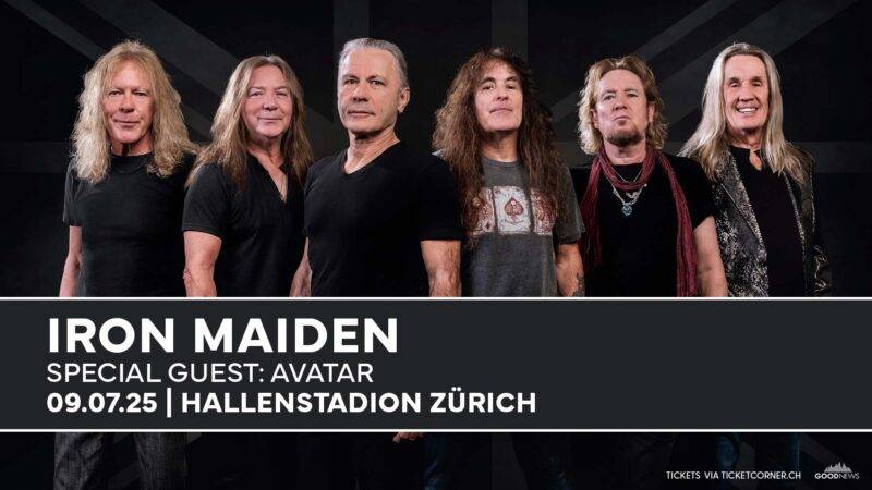 IRON MAIDEN im Hallenstadion