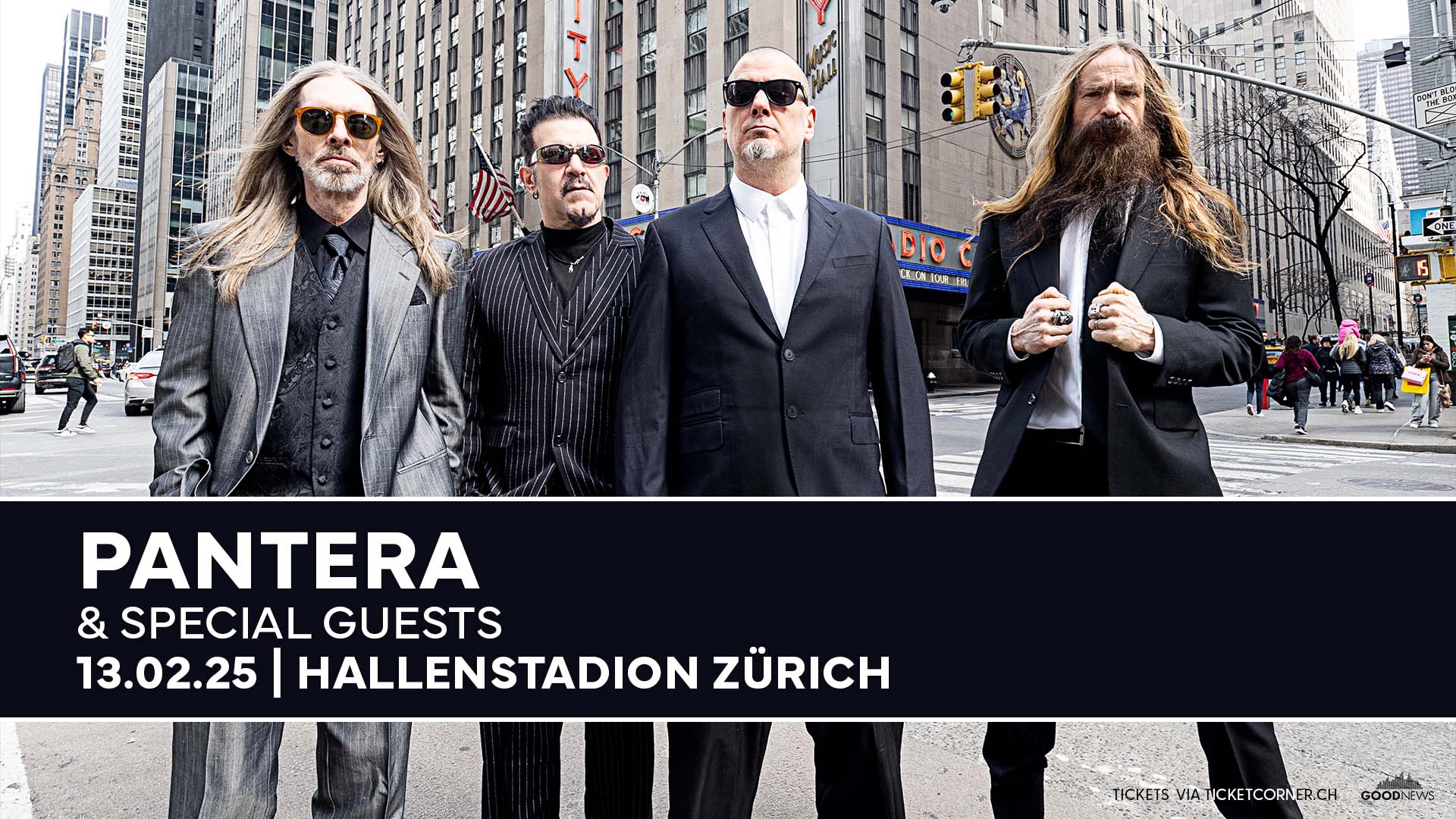 PANTERA im Hallenstadion