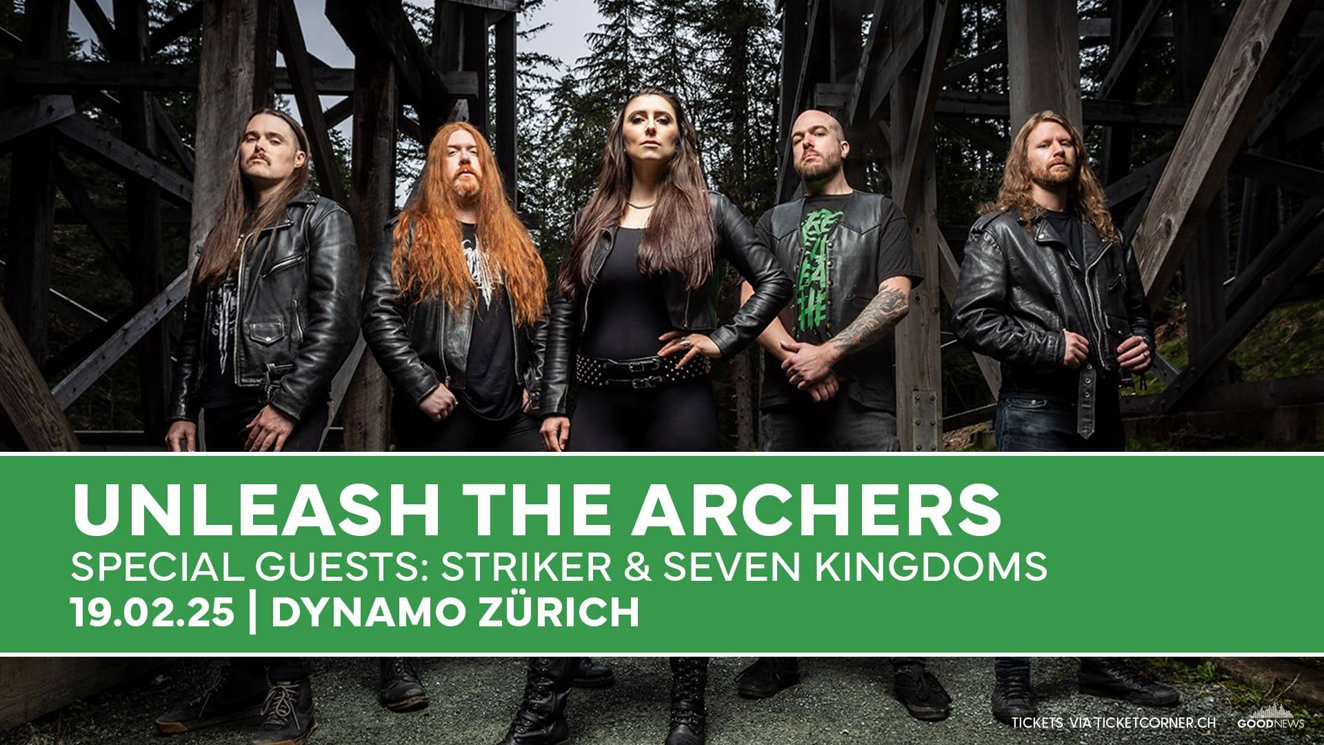 Rocknews präsentiert UNLEASH THE ARCHERS