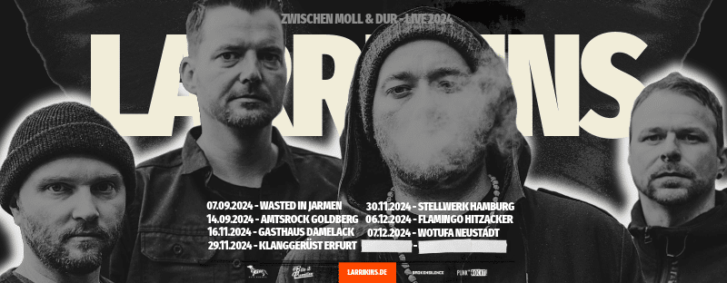 LARRIKINS mit Video zur Single „19 Zigaretten“