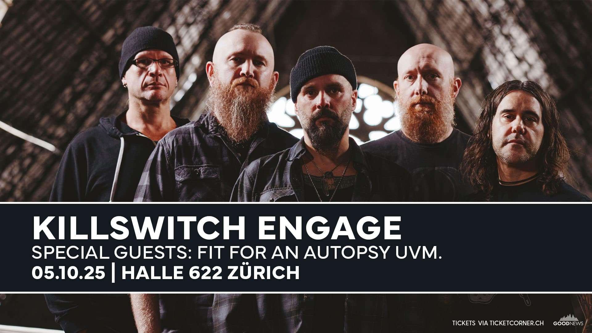 ROCKNEWS präsentiert KILLSWITCH ENGANGE in Zürich