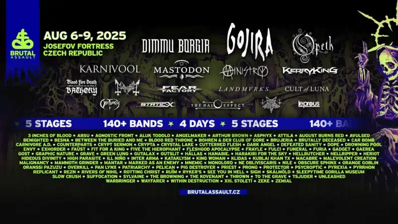 Brutal Assault 2025 – Josefov on fire!
