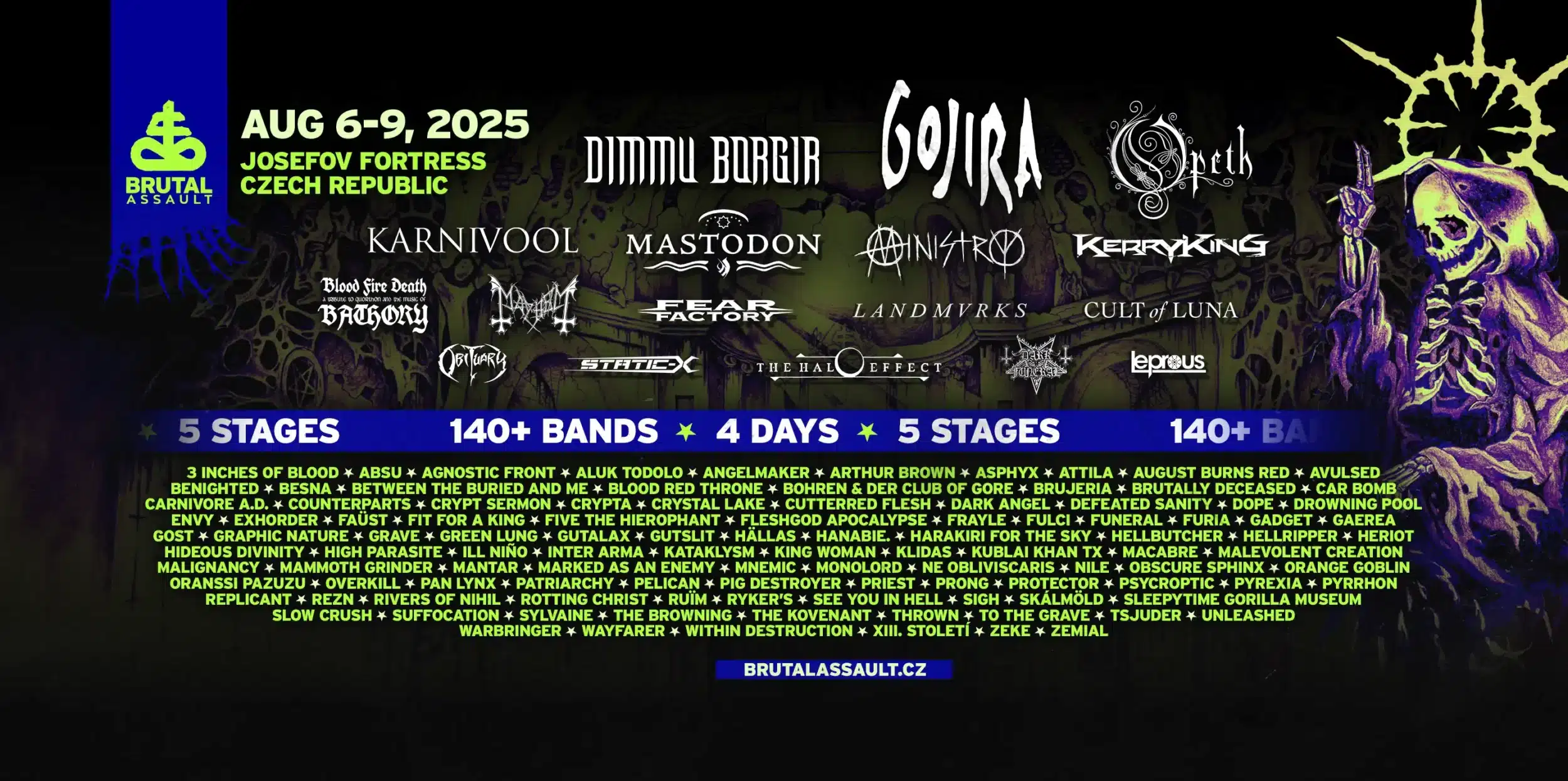 Brutal Assault 2025 – Josefov on fire!