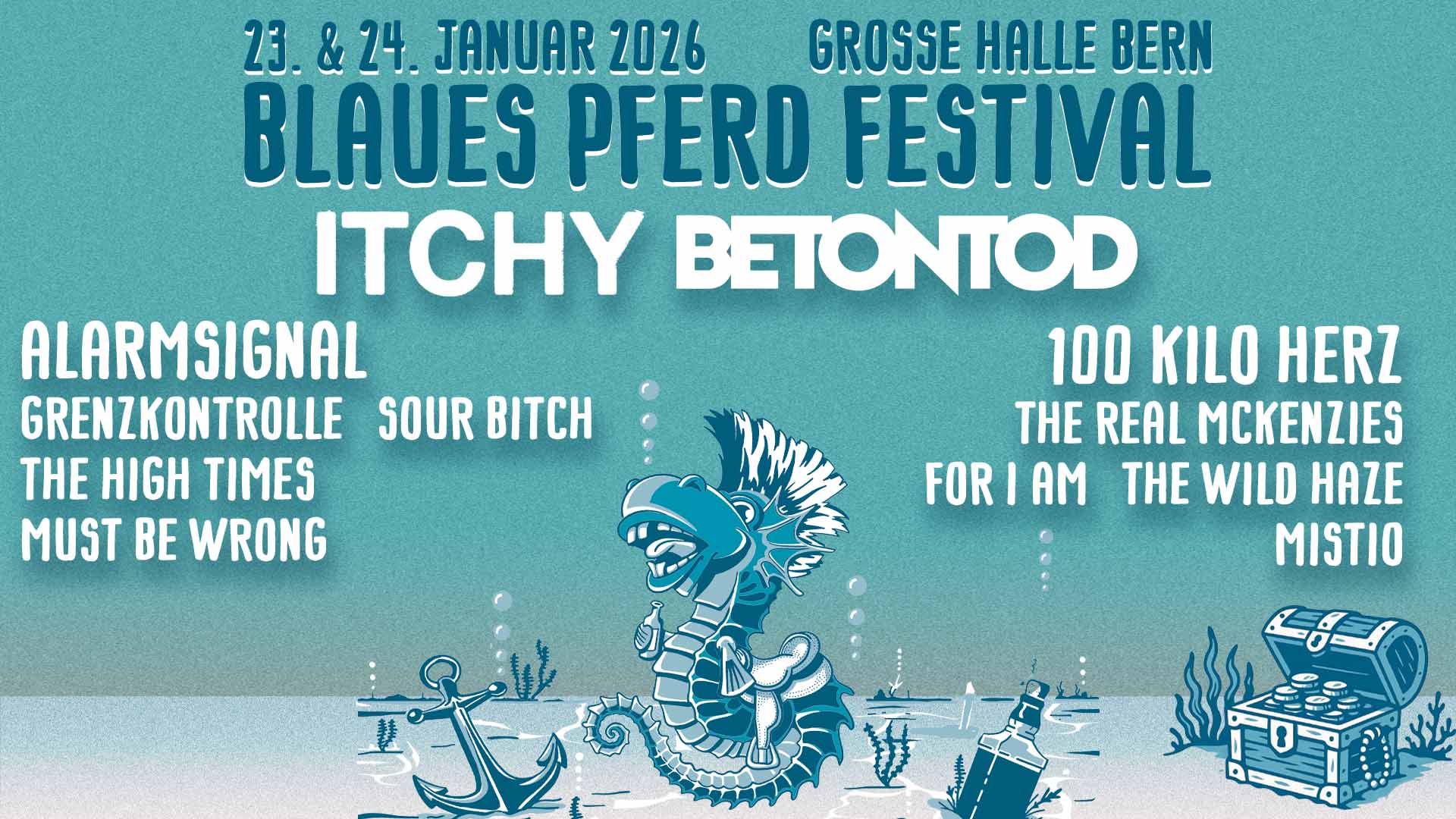ROCKNEWS präsentiert BLAUES PFERD Festival Bern