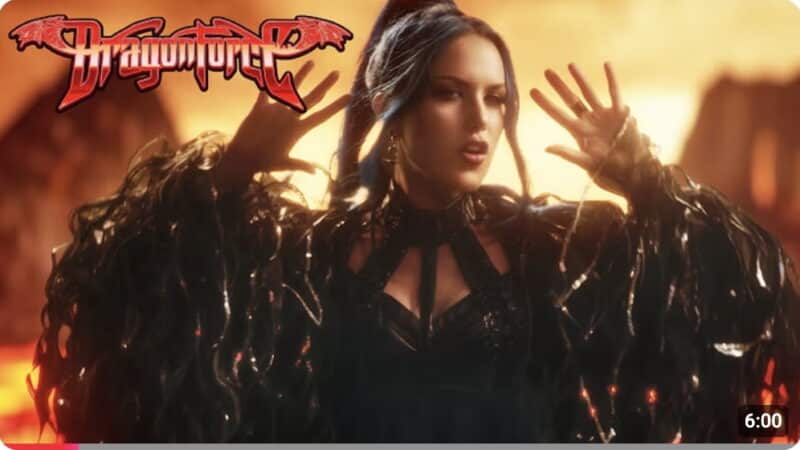 DRAGONFORCE und ALISSA WHITE GLUZ – „burning heart“