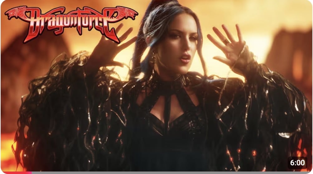 DRAGONFORCE und ALISSA WHITE GLUZ – „burning heart“