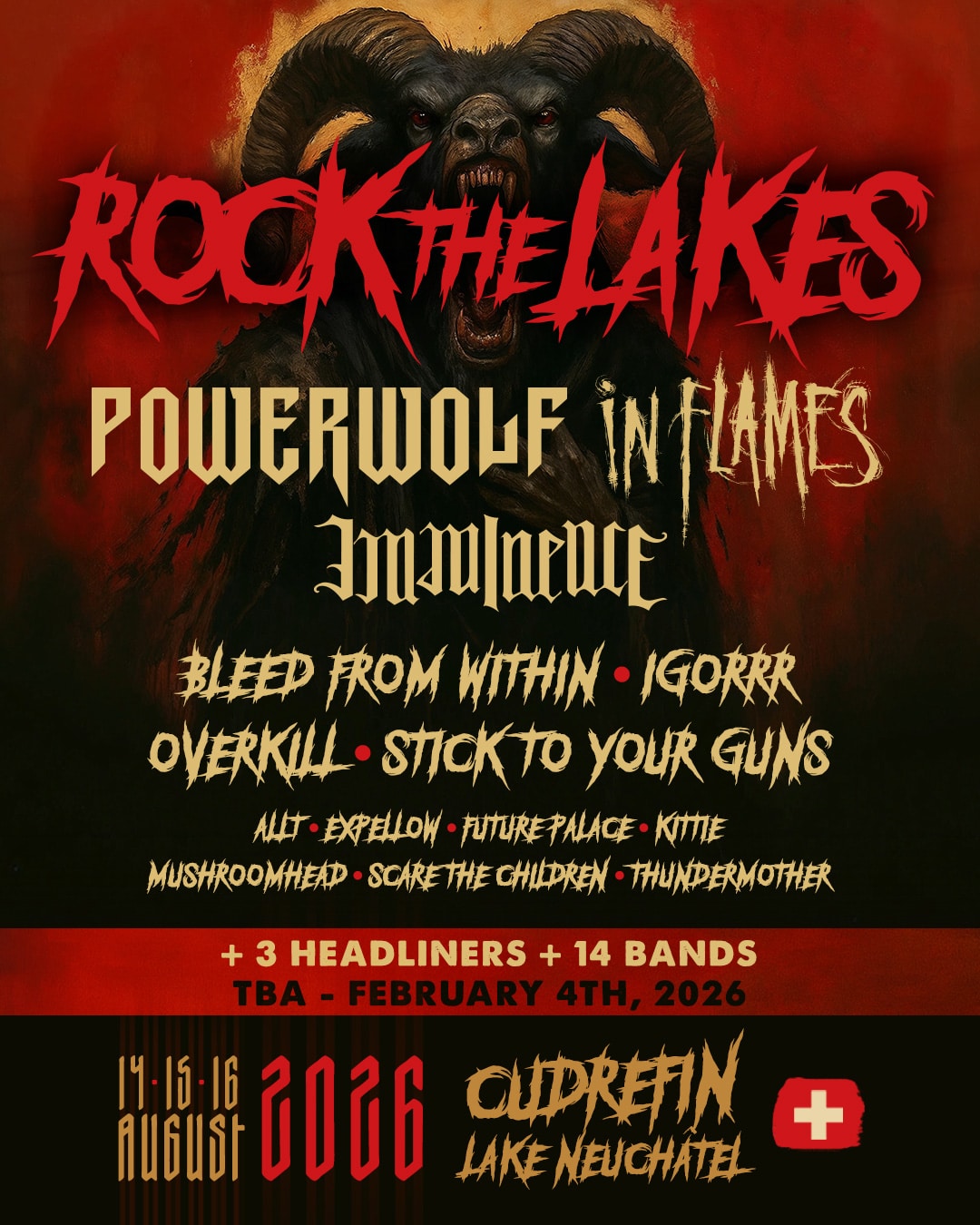 ROCK THE LAKES – erste Bandwelle bekannt